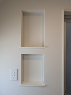 ニッチ収納！