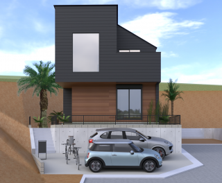 八王子市中山5区画の間取りとパースを作成しました！