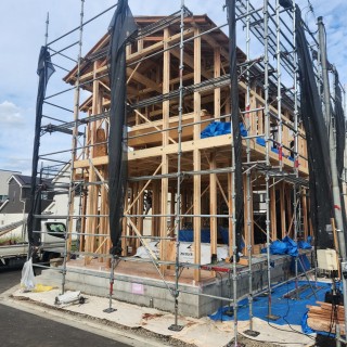 相原５丁目７区画上棟しました！