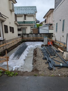 着工しました